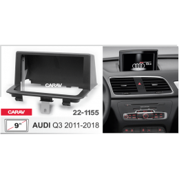 Carav 22-1155: 9" AUDI Q3 2011-2018