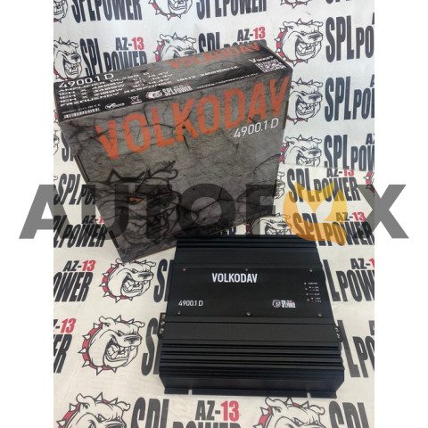 AZ-13 VOLKODAV 4900.1D Моноблок Мощность RMS @ 1 Ом (14.4 V) — 4900 Вт