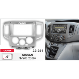 Carav 22-251: 9" NISSAN NV200 2009+