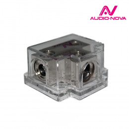 AudioNova DB1.S вход 1х0Ga (до 54мм²) - выход 2х0-4Ga (2х54-20мм²) Дистрибьютор питания 