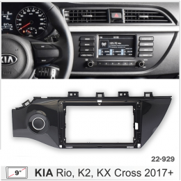 AMX 22-929: 9" Kia Rio4 2017-2020 (+Проводка)