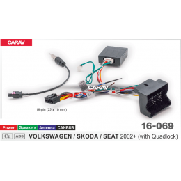 Carav 16-069: CAN-Raise VOLKSWAGEN-SKODA-SEAT 2002+ / PQ