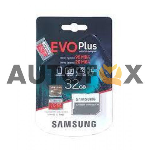 Samsung microSD 32GB class10 Evo Plus UHS-I U1 20/95Mb/s Карта памяти