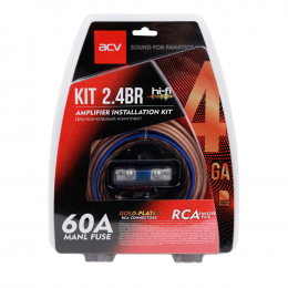 ACV KIT 2.4BR (Bronze=Light)2-кан усил-ля 4AWG).Комплект проводов 