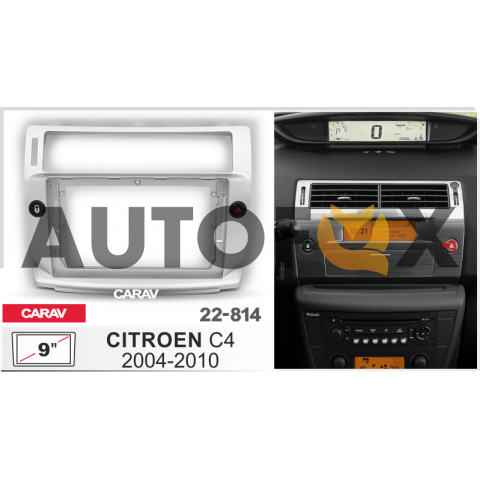 Carav 22-814: 9" Citroen C4 2004-2010